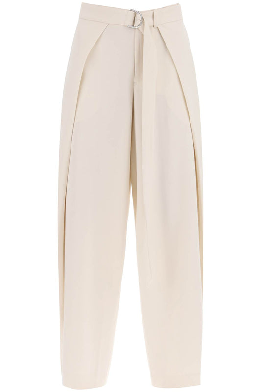 Ami Alexandre Mattiussi Ami paris wide fit pants with floating panels