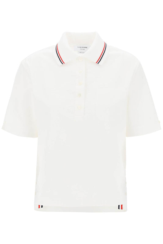 Thom Browne Thom browne seersucker polo shirt