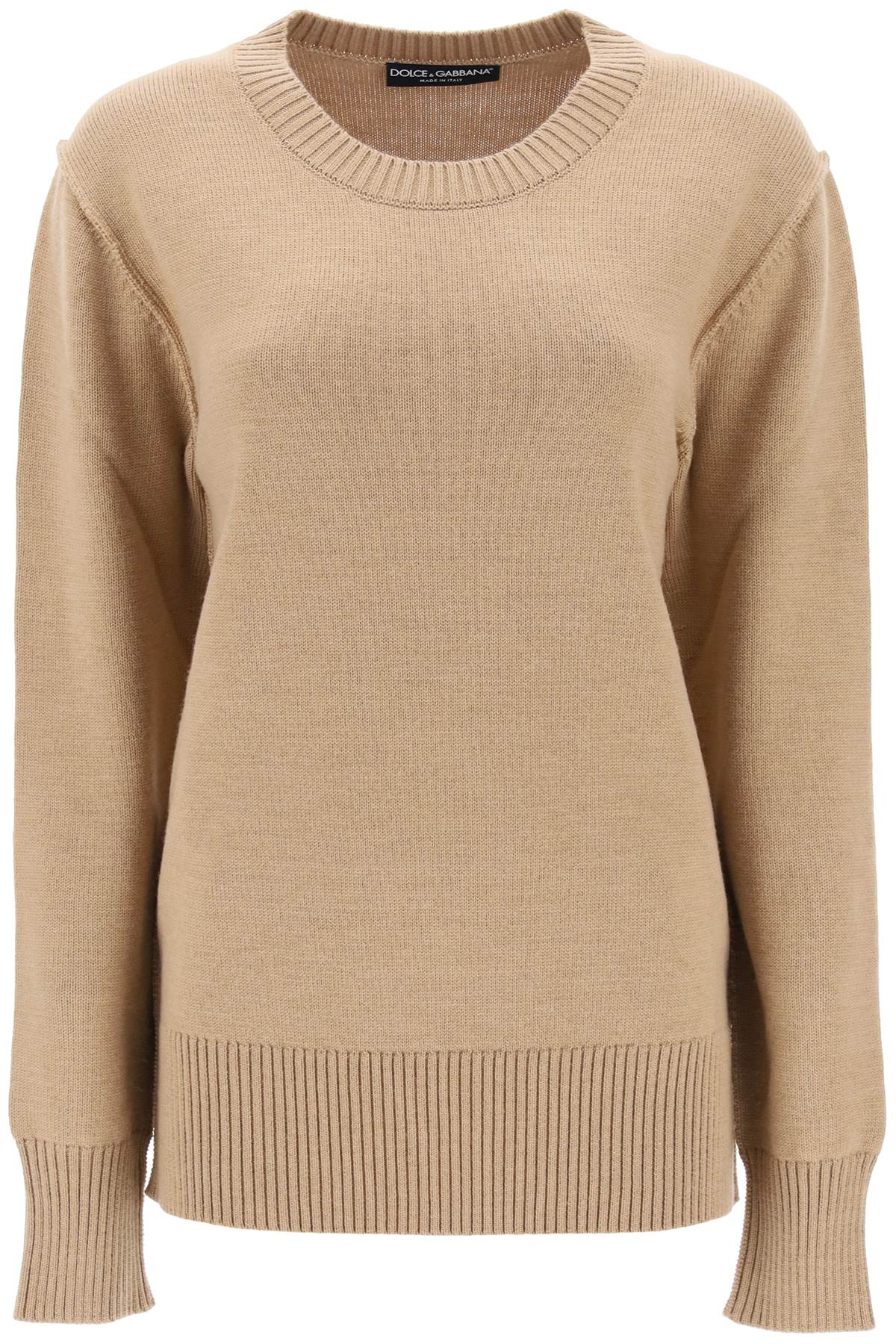 Dolce & Gabbana Dolce & gabbana oversized wool sweater