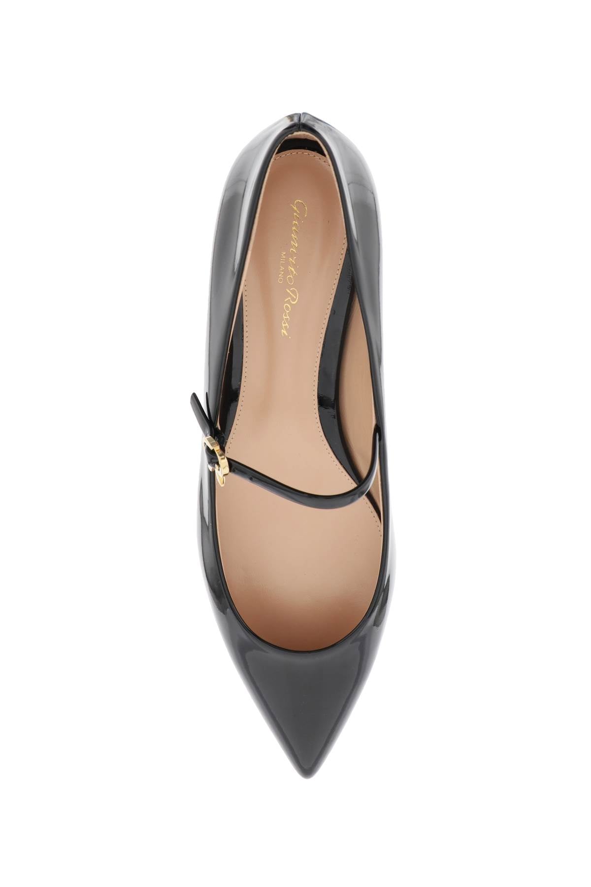 Gianvito Rossi Gianvito rossi 'ribbon jane' ballerina flats