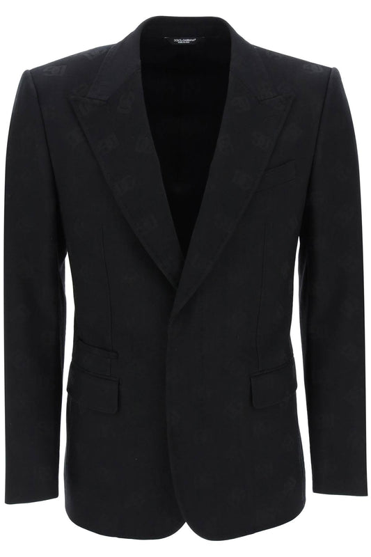 Dolce & Gabbana Dolce & gabbana sicilia single-breasted monogram jacket