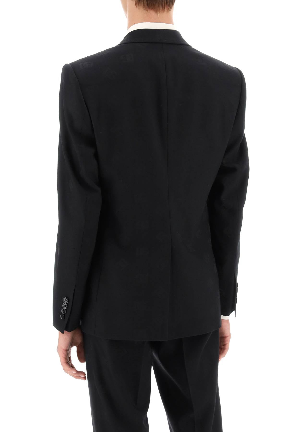 Dolce & Gabbana Dolce & gabbana sicilia single-breasted monogram jacket