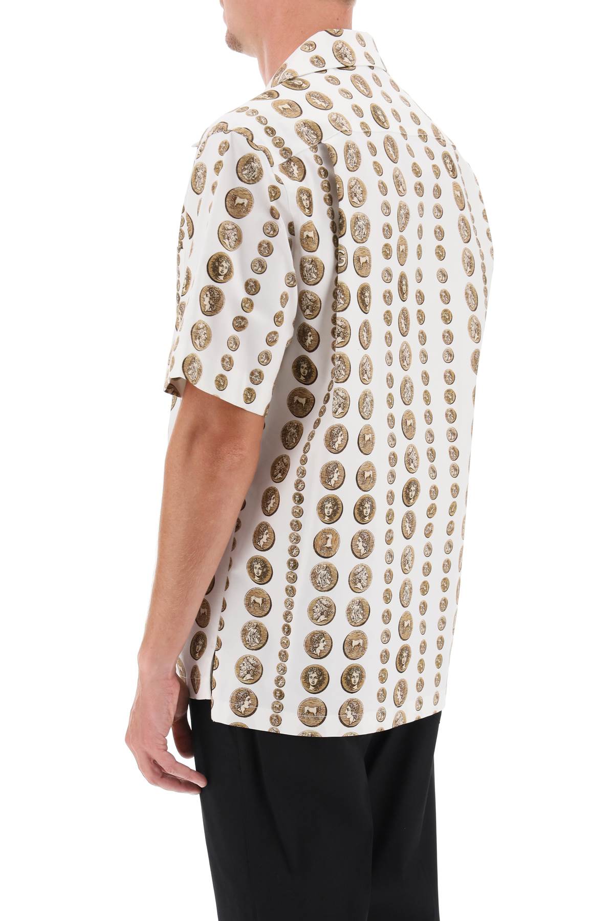 Dolce & Gabbana Dolce & gabbana coin print short sleeve shirt