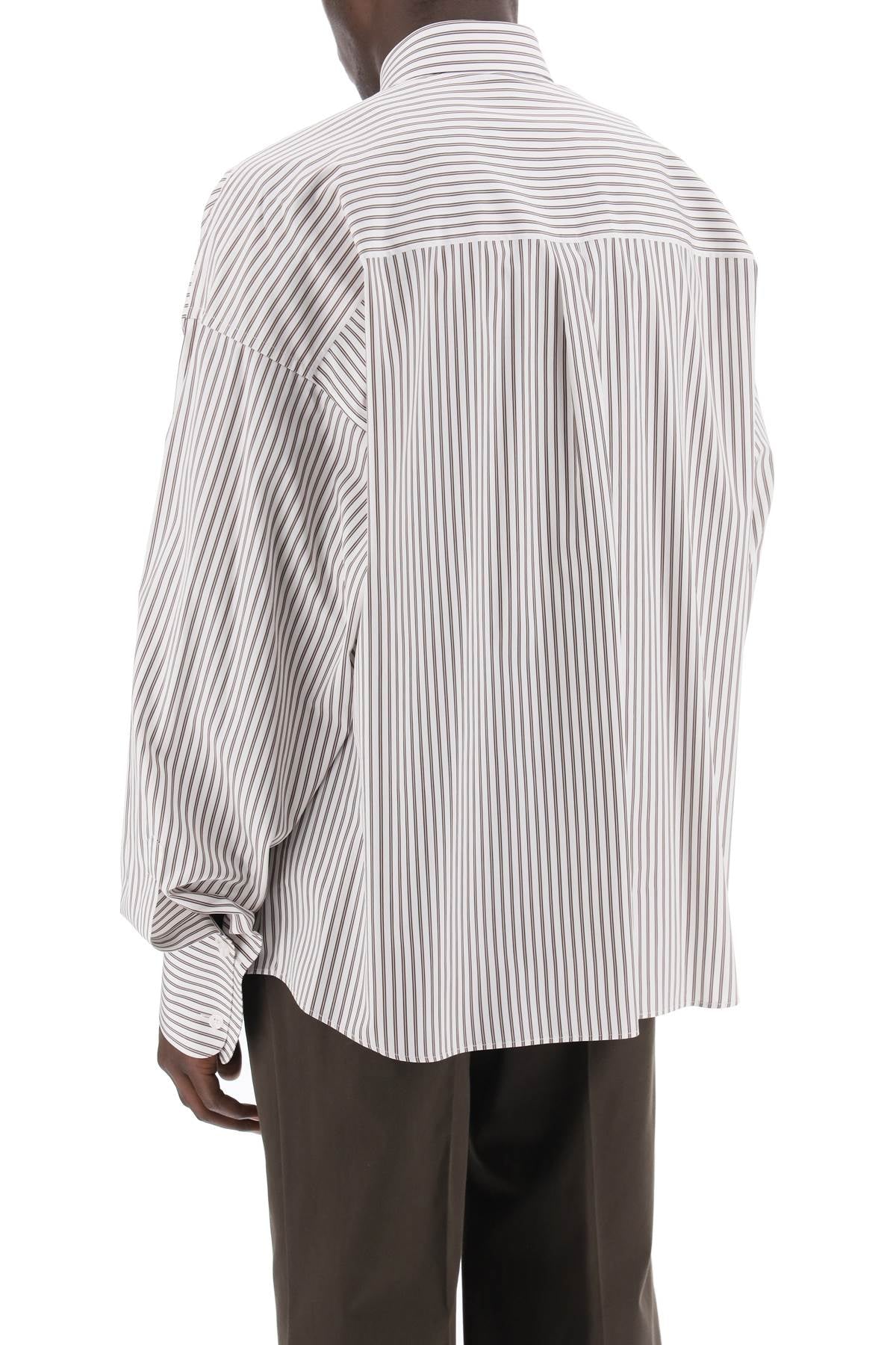 Dolce & Gabbana Dolce & gabbana "oversized striped poplin shirt