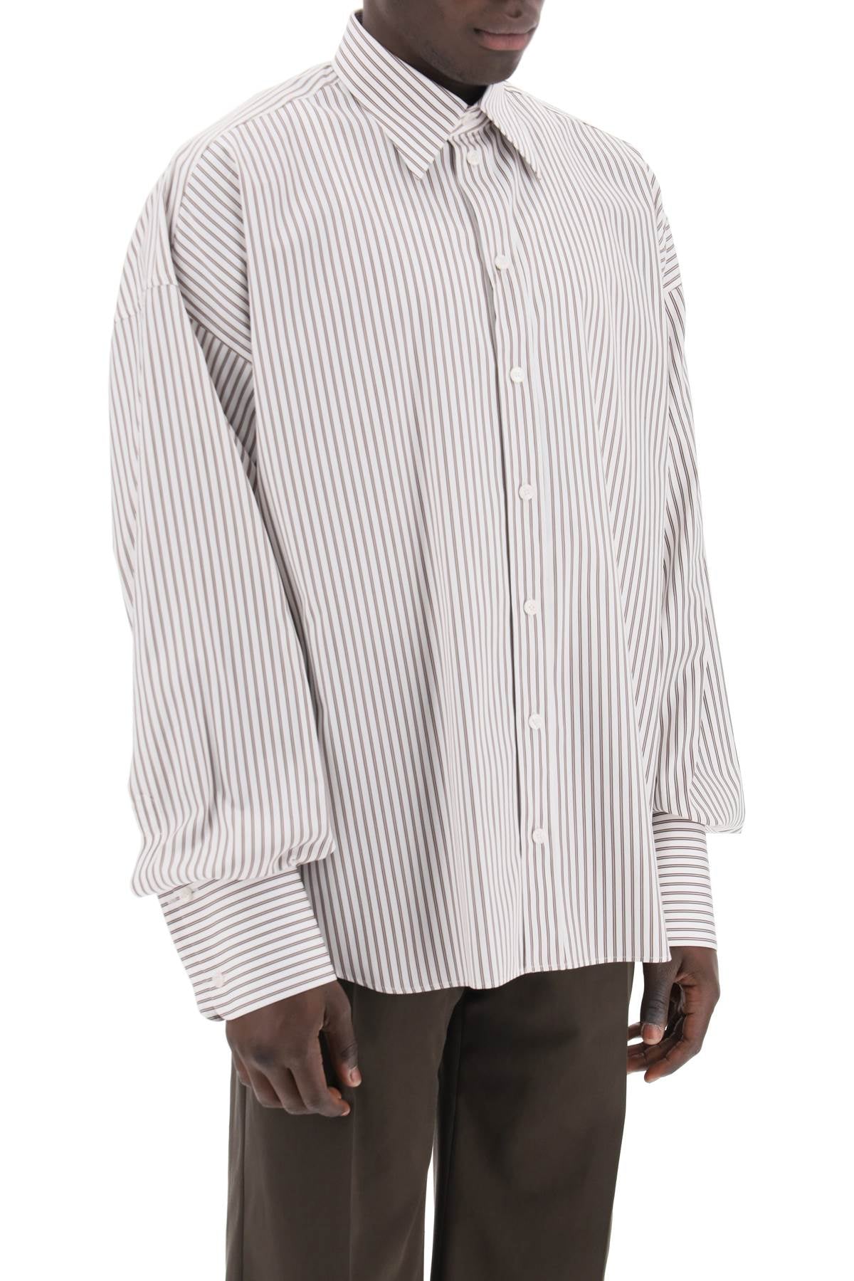 Dolce & Gabbana Dolce & gabbana "oversized striped poplin shirt