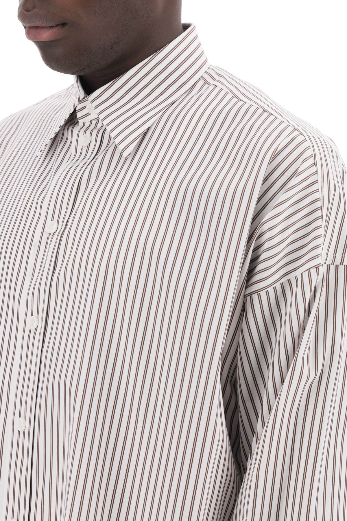 Dolce & Gabbana Dolce & gabbana "oversized striped poplin shirt