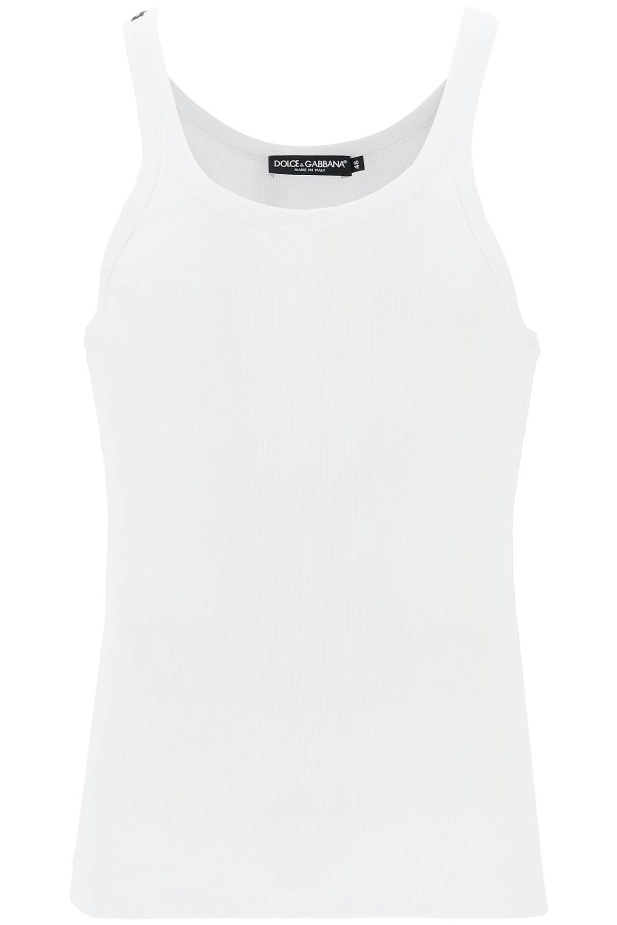 Dolce & Gabbana Dolce & gabbana "ribbed slim shoulder tank top