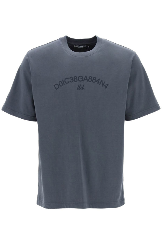 Dolce & Gabbana Dolce & gabbana cotton t-shirt with logo print