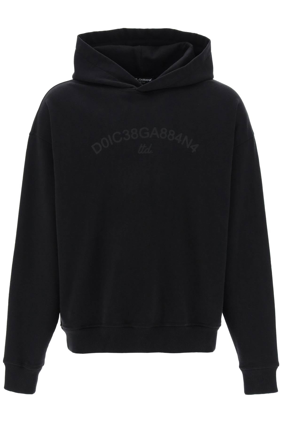 Dolce & Gabbana Dolce & gabbana hooded sweatshirt with logo print