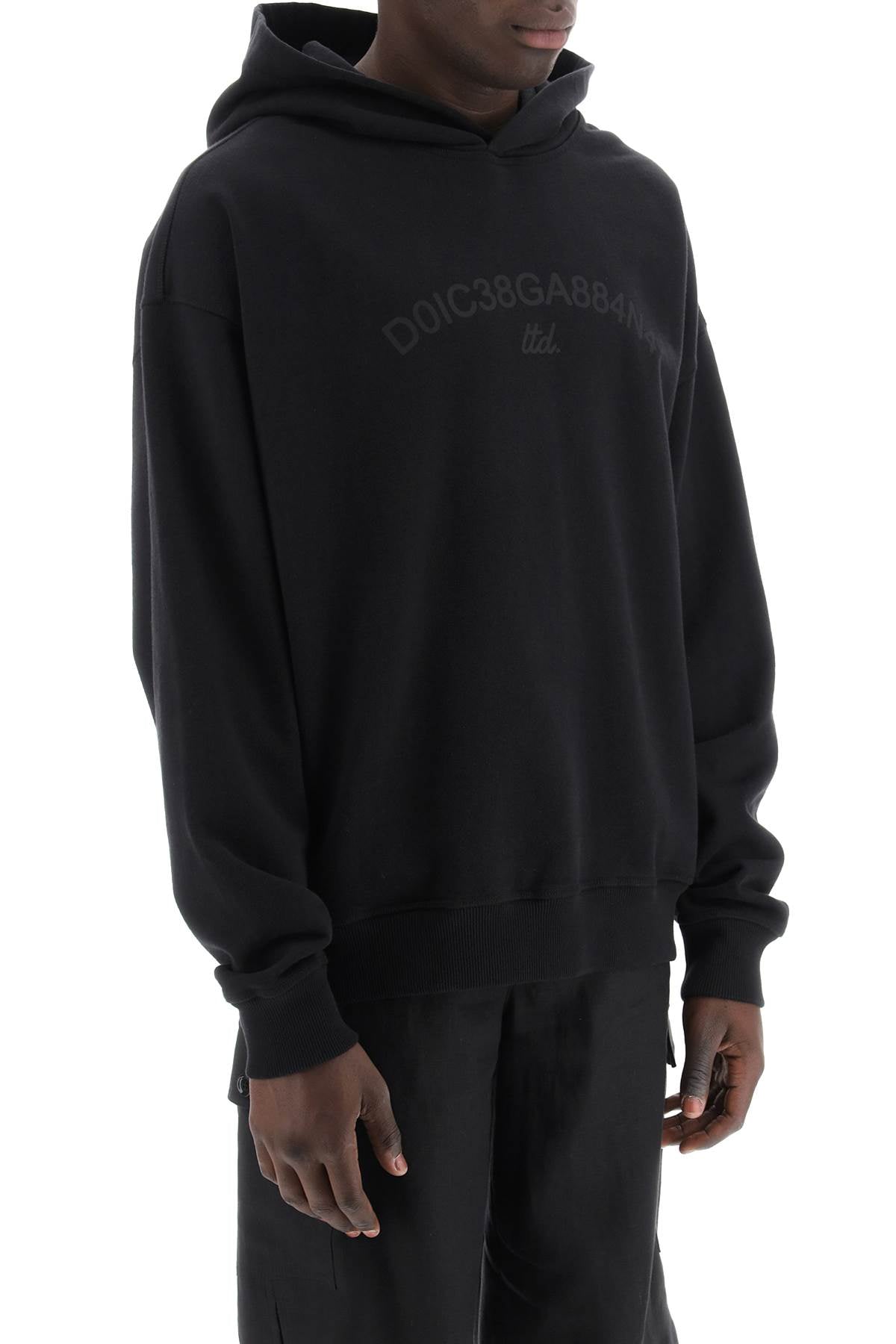 Dolce & Gabbana Dolce & gabbana hooded sweatshirt with logo print