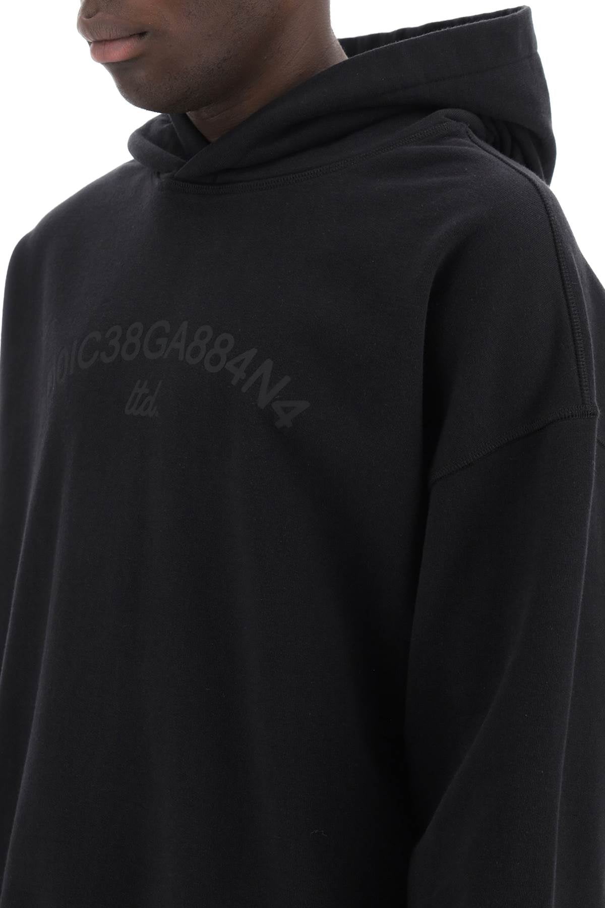 Dolce & Gabbana Dolce & gabbana hooded sweatshirt with logo print