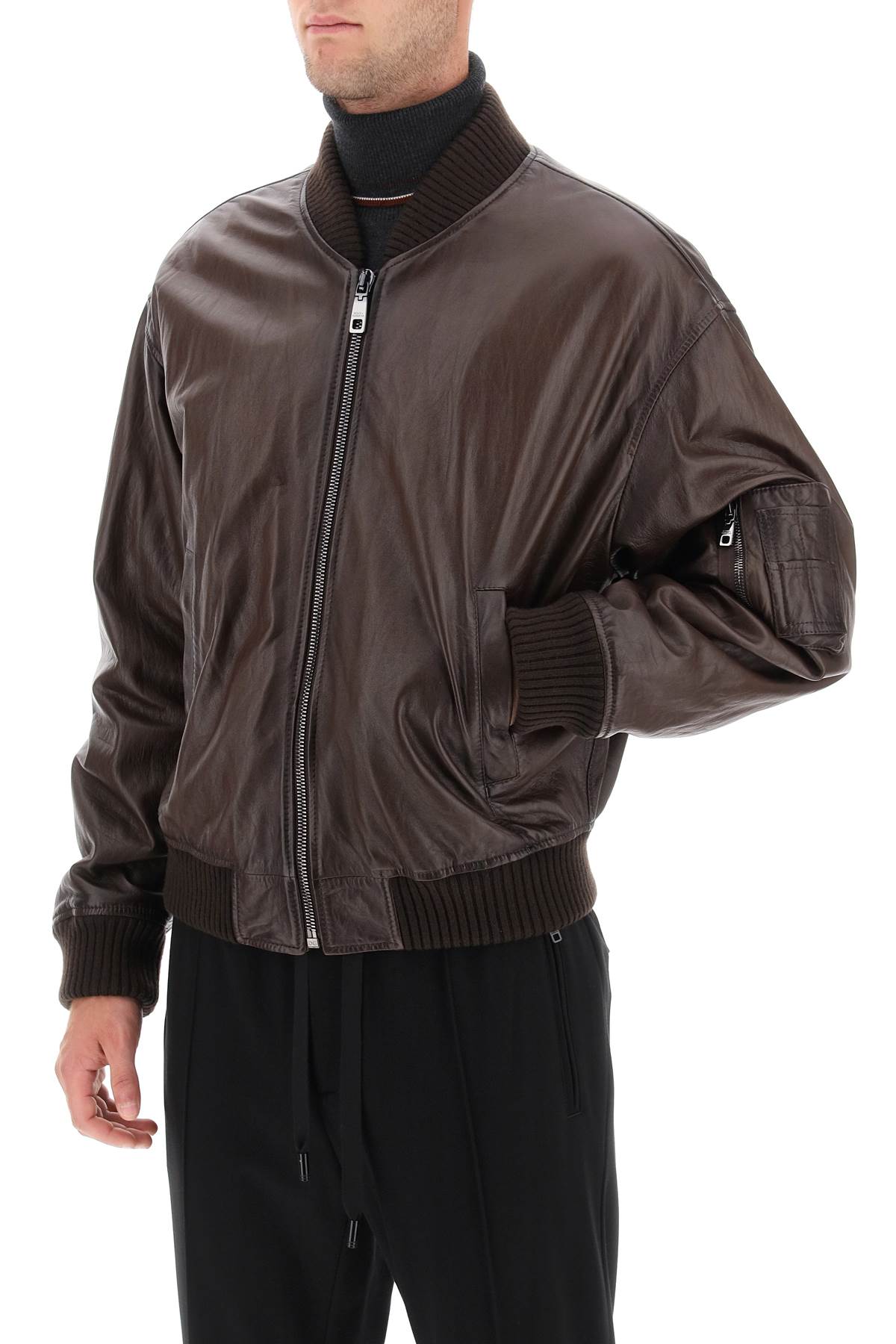 Dolce & Gabbana Dolce & gabbana nappa bomber jacket