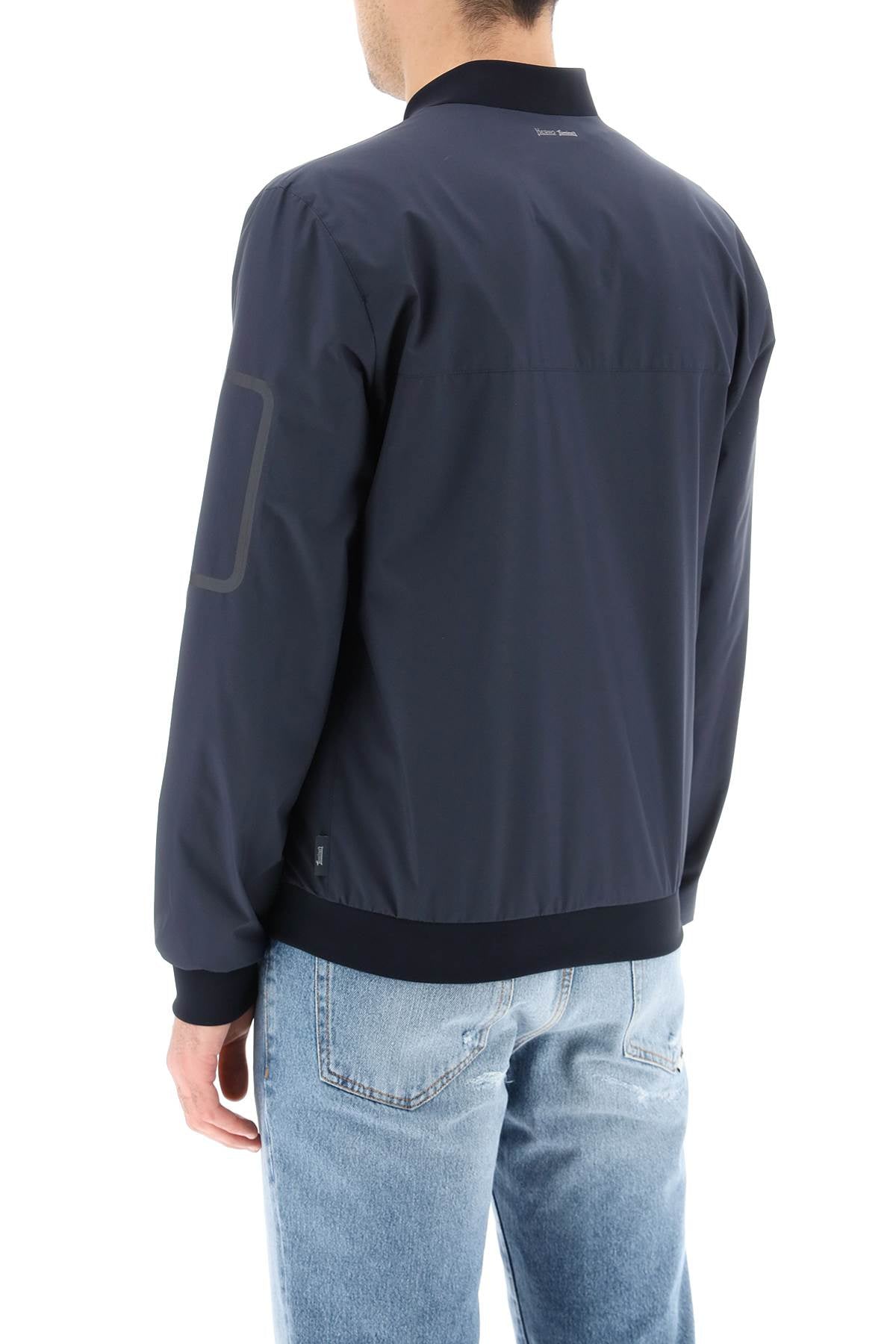 Herno Laminar Herno laminar bomber jacket in gore-tex infinium