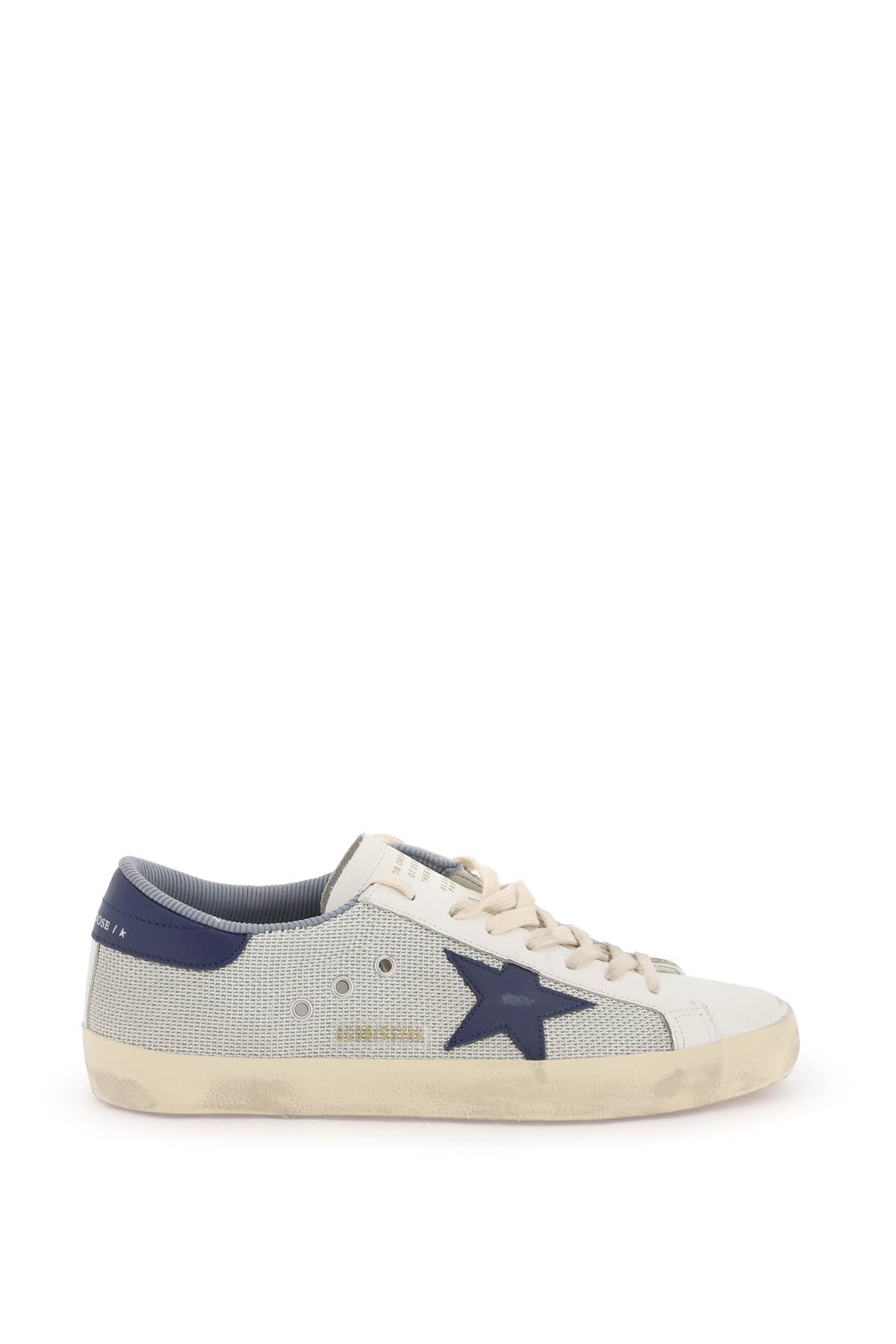 Golden Goose Golden goose "super-star sneakers in mesh and leather