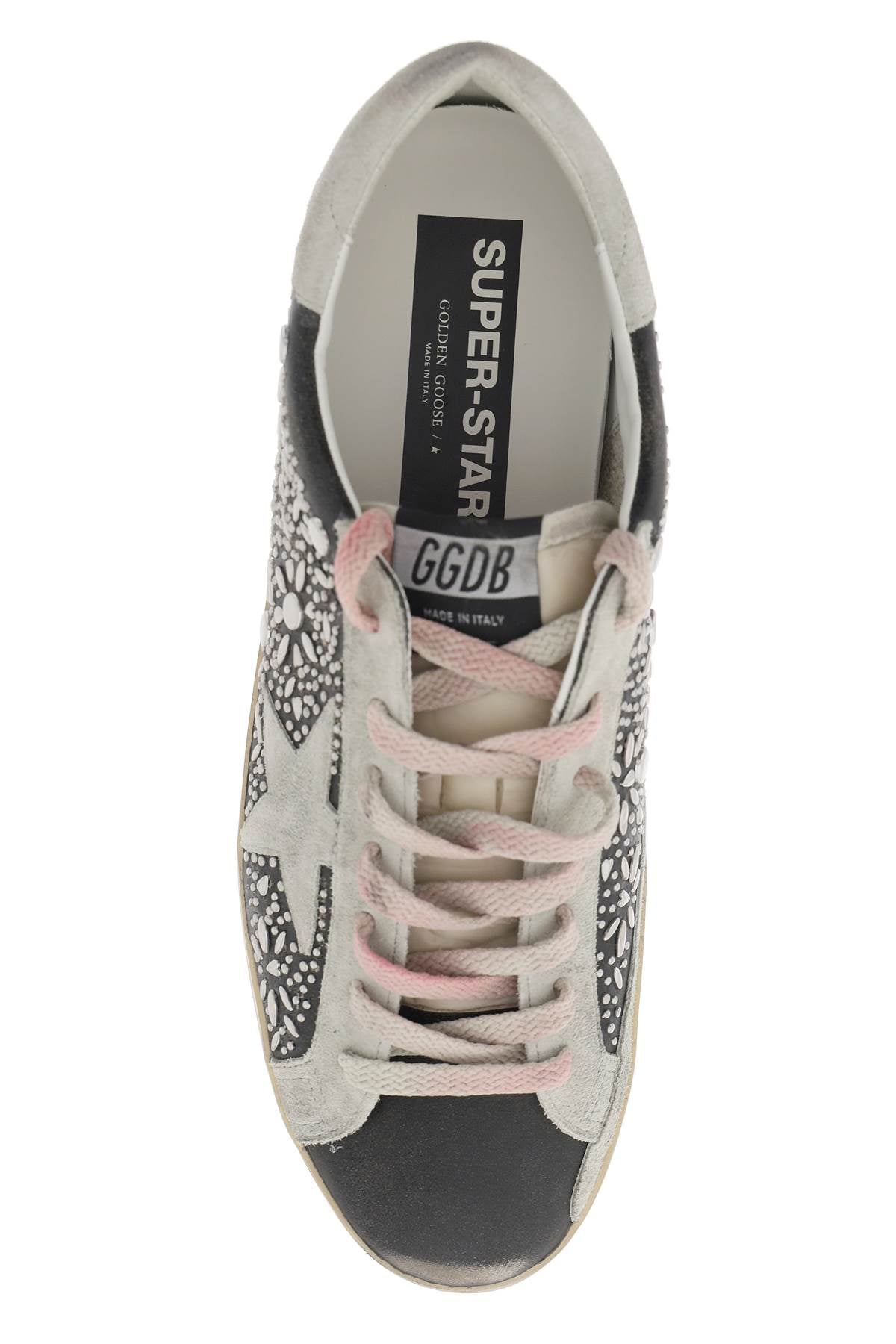 Golden Goose Golden goose super-star studded sneakers with