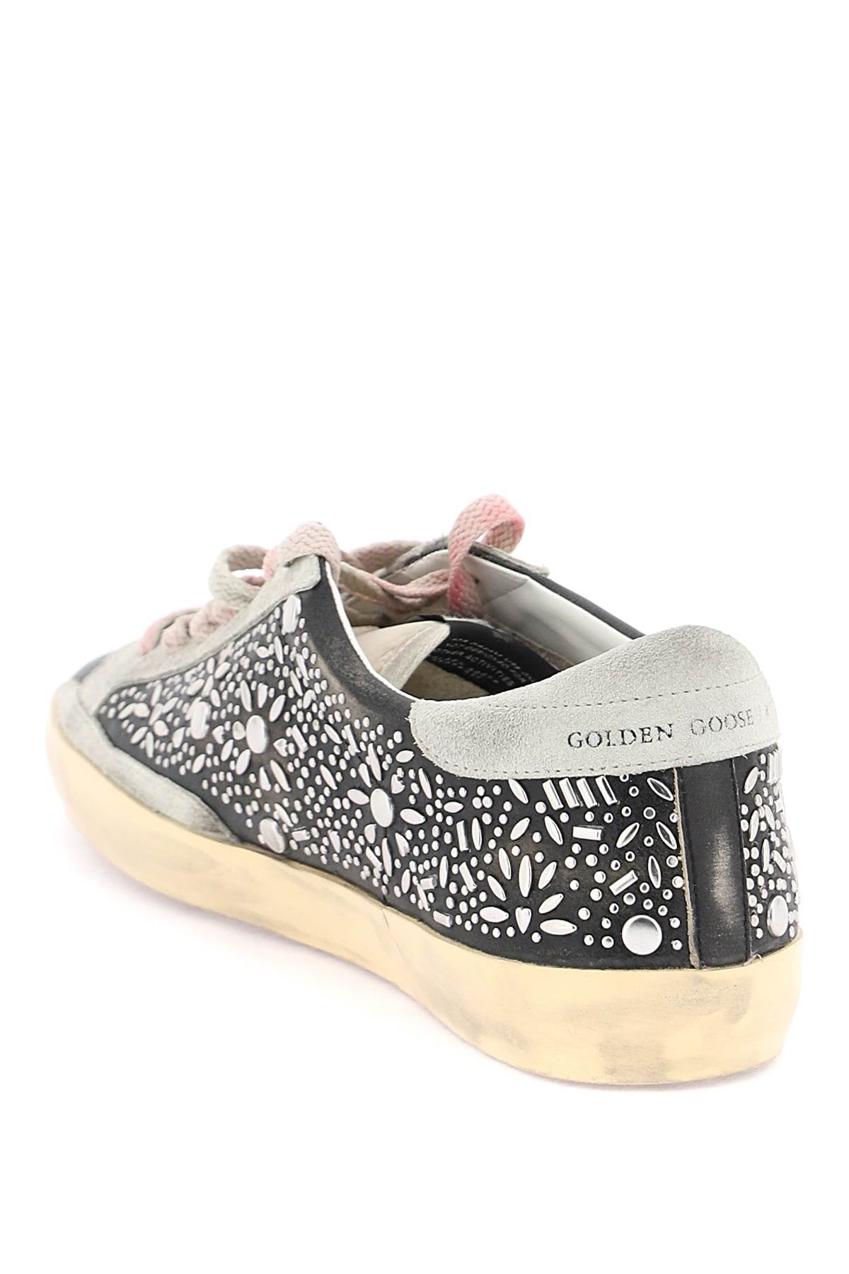 Golden Goose Golden goose super-star studded sneakers with