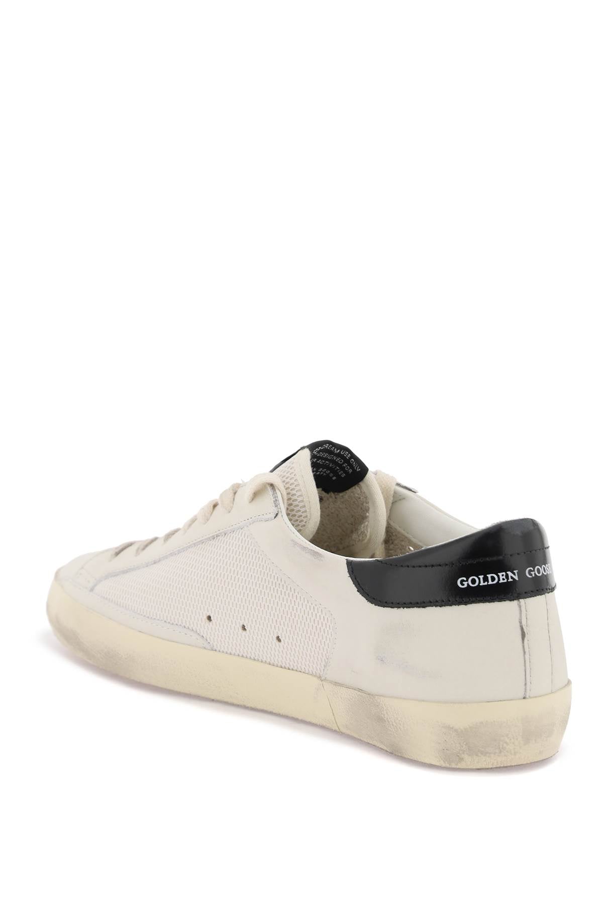 Golden Goose Golden goose "leather and mesh super-star double quarter sne