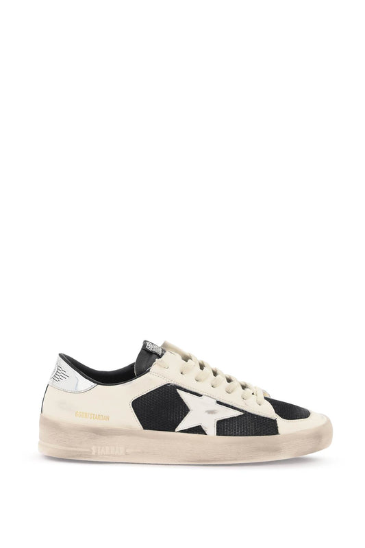 Golden Goose Golden goose mesh and leather stardan sneakers