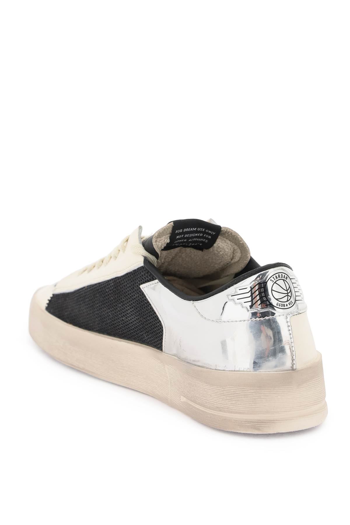 Golden Goose Golden goose mesh and leather stardan sneakers