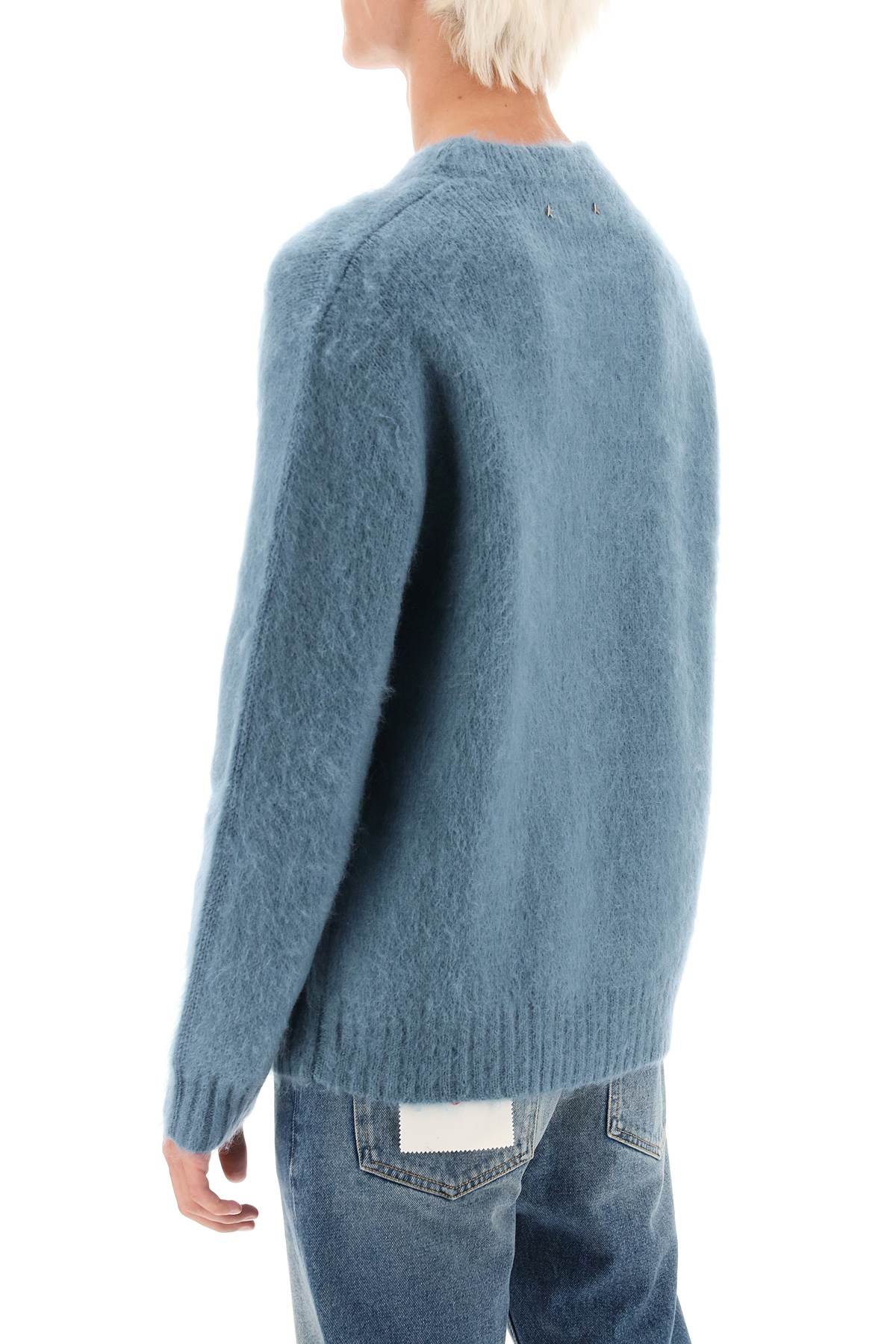 Golden Goose Golden goose 'devis' brushed mohair and wool sweater