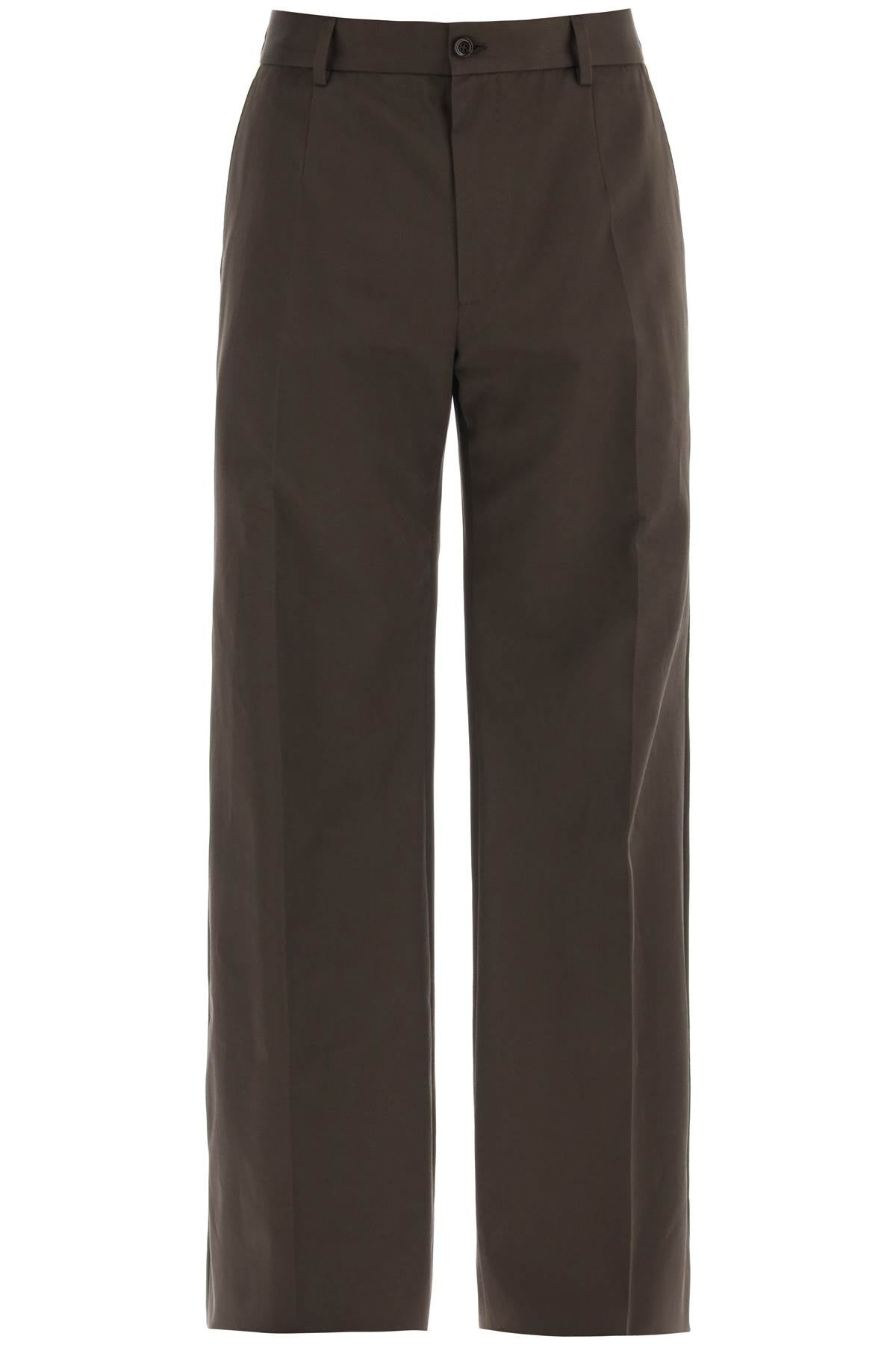 Dolce & Gabbana Dolce & gabbana tailored cotton trousers for men