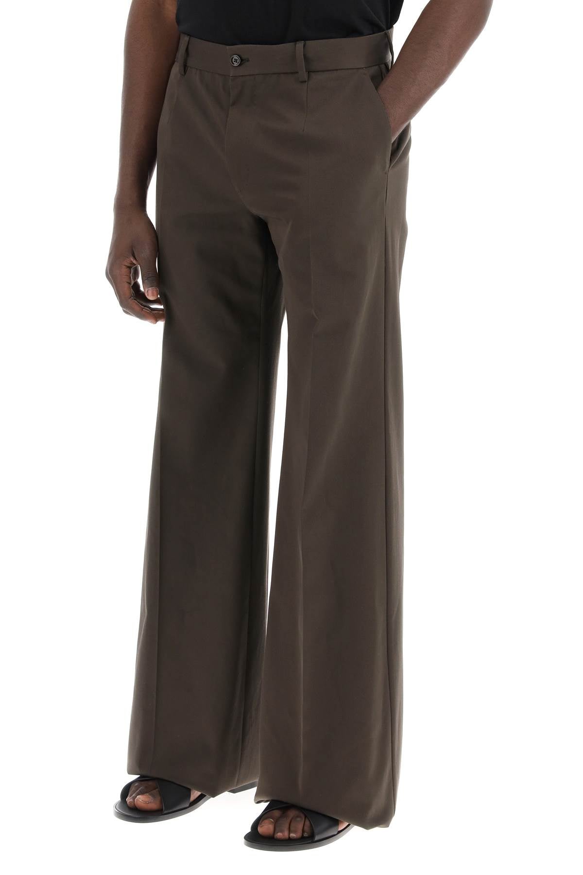 Dolce & Gabbana Dolce & gabbana tailored cotton trousers for men