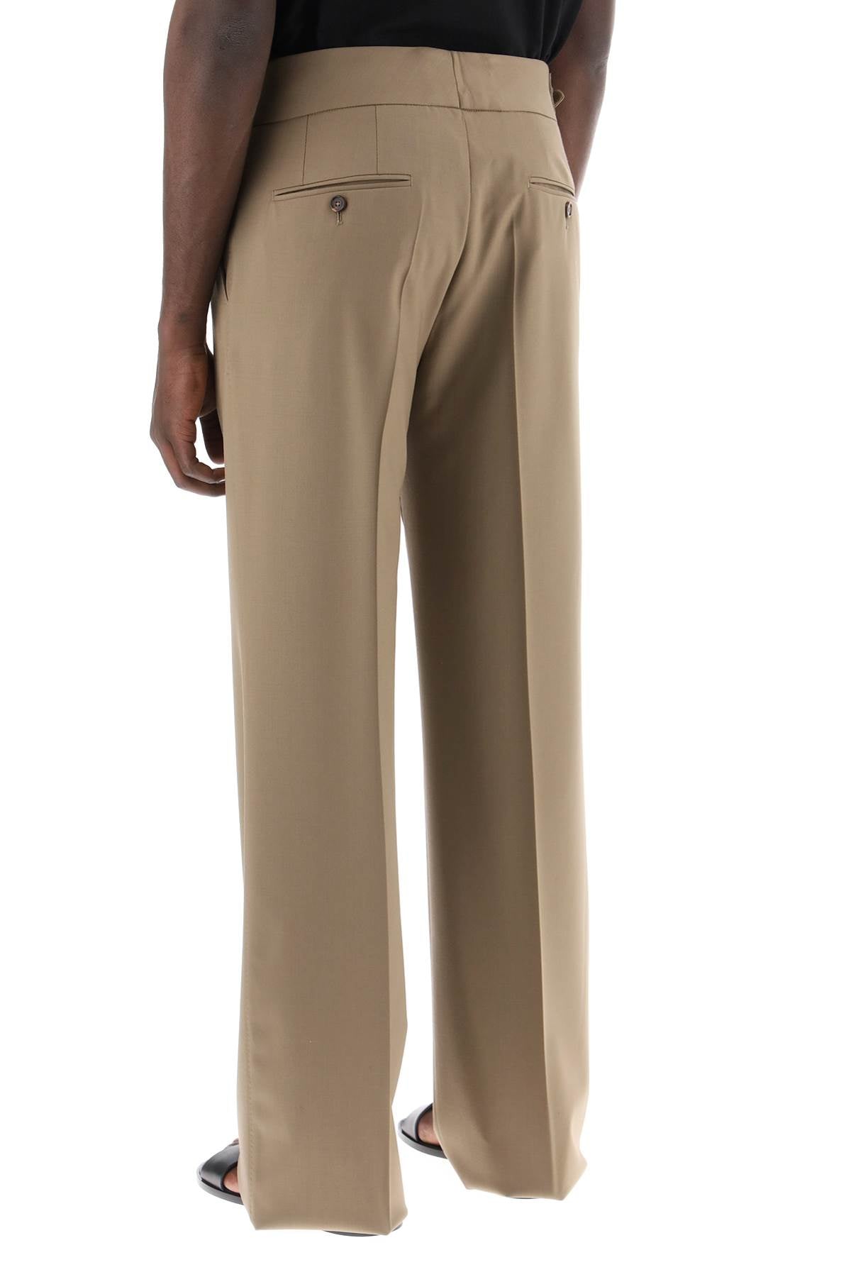 Dolce & Gabbana Dolce & gabbana tailored stretch trousers in bi-st