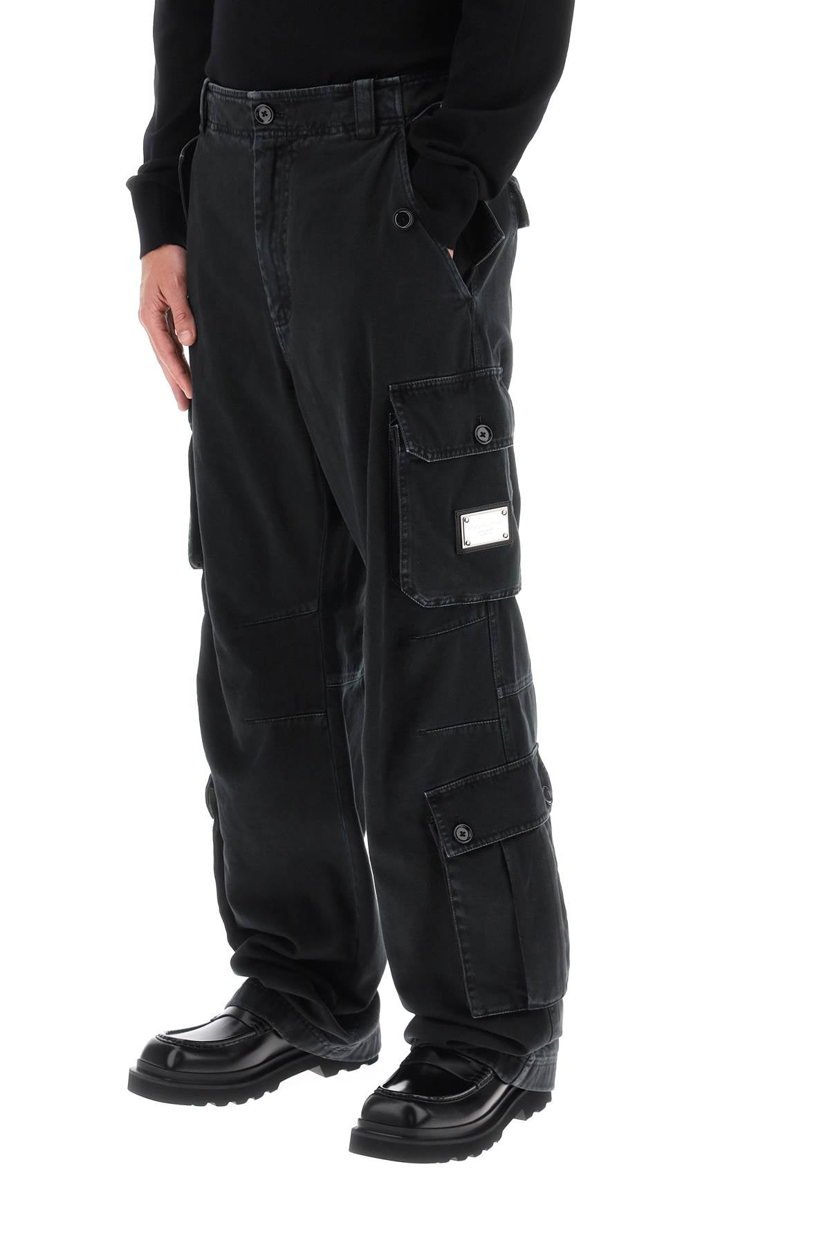 Dolce & Gabbana Dolce & gabbana wide-leg cargo pants