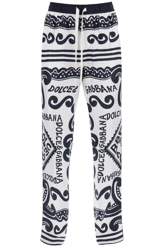 Dolce & Gabbana Dolce & gabbana pajama pants with marina print