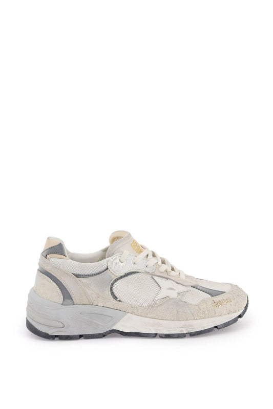 Golden Goose Golden goose dad-star sneakers in mesh and suede leather