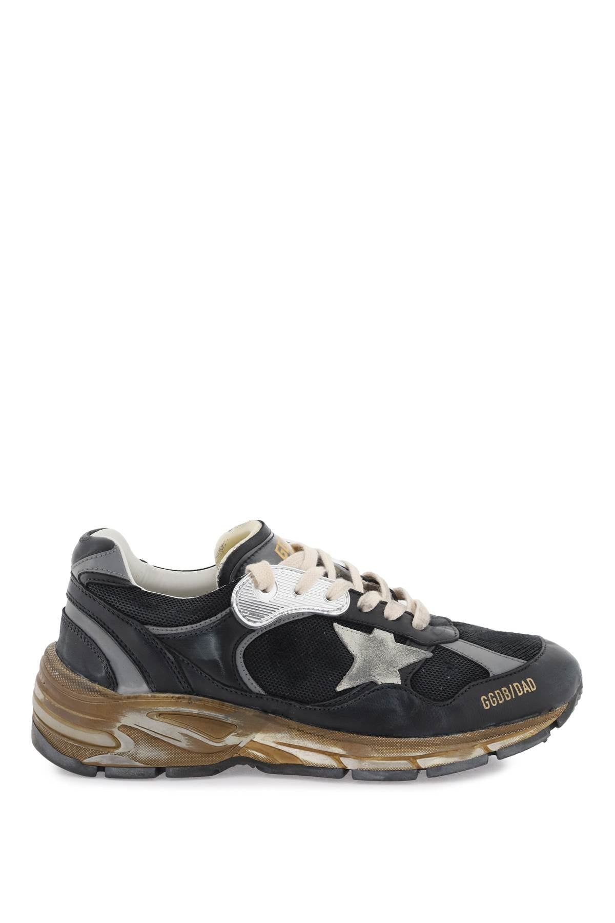 Golden Goose Golden goose dad-star sneakers in mesh and nappa leather