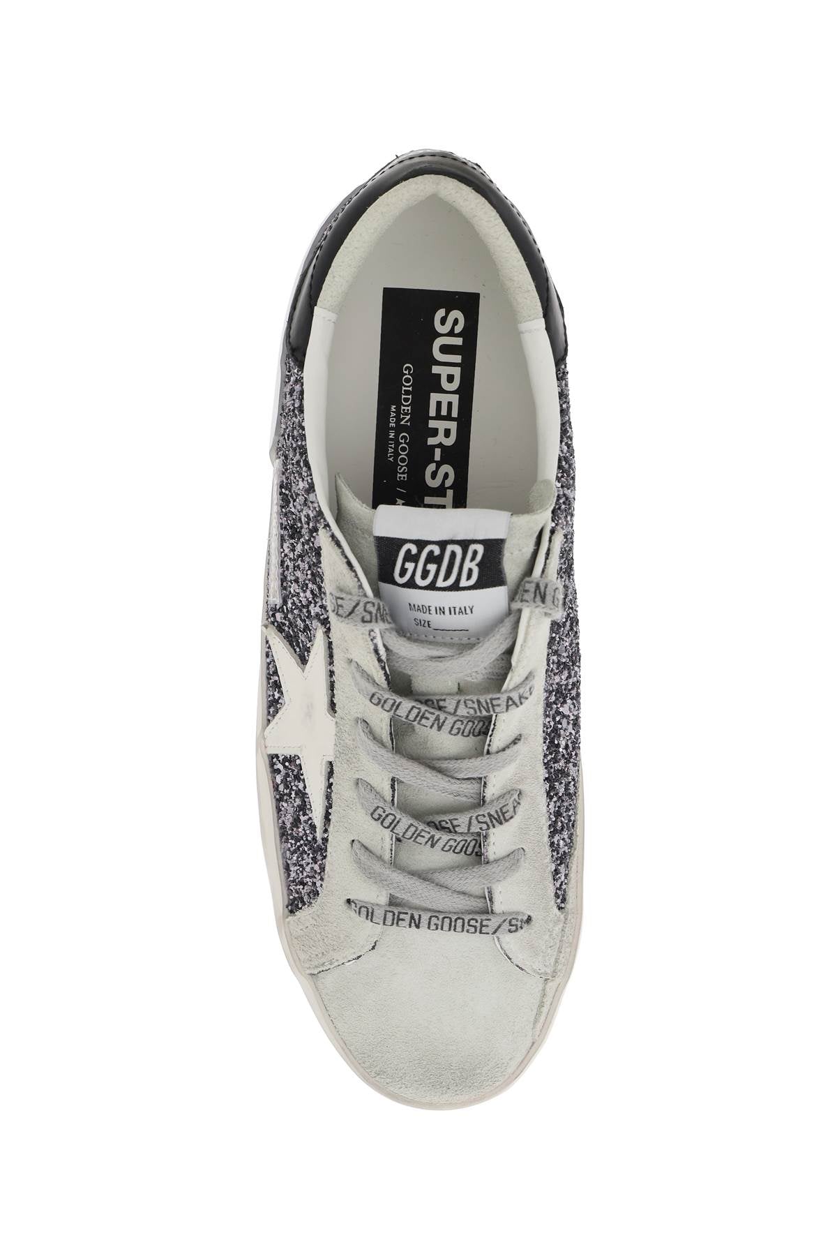 Golden Goose Golden goose glitter super-star sneakers