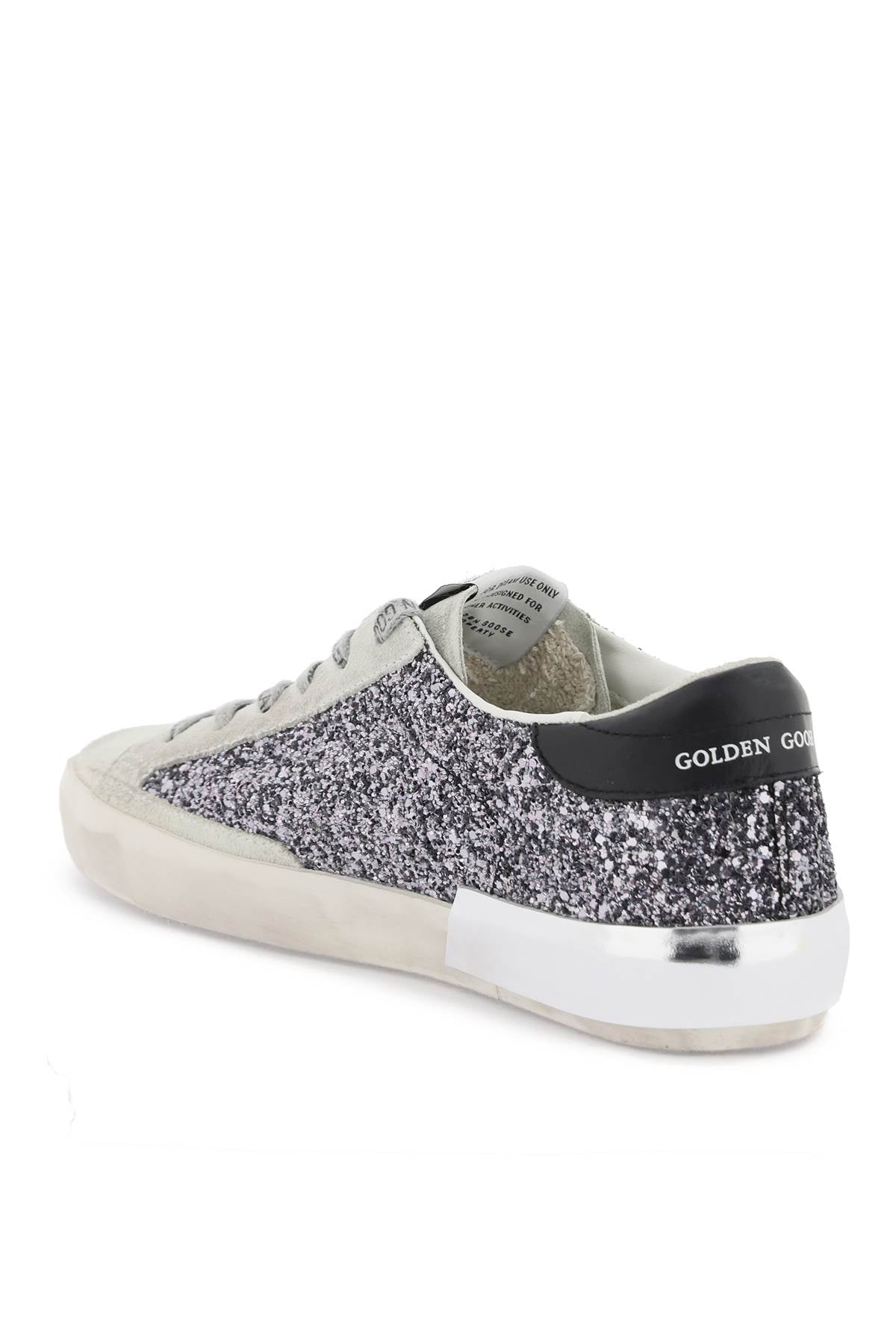 Golden Goose Golden goose glitter super-star sneakers