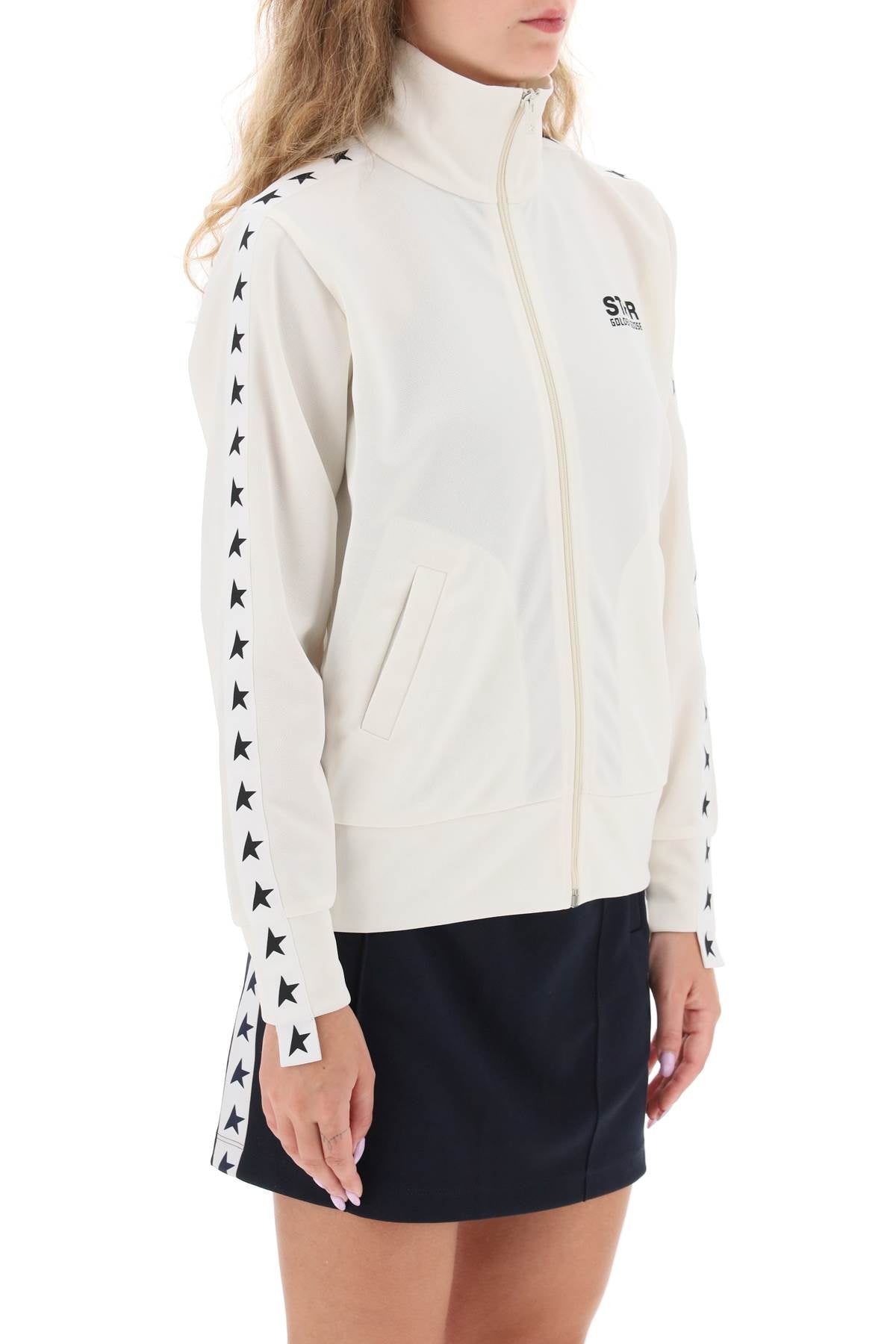 Golden Goose Golden goose 'denise' zip-up track jacket