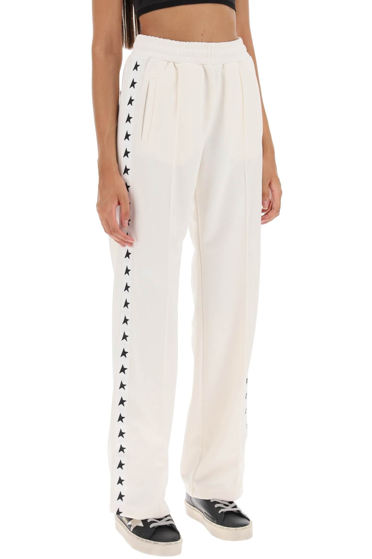 Golden Goose Golden goose dorotea track pants with star bands