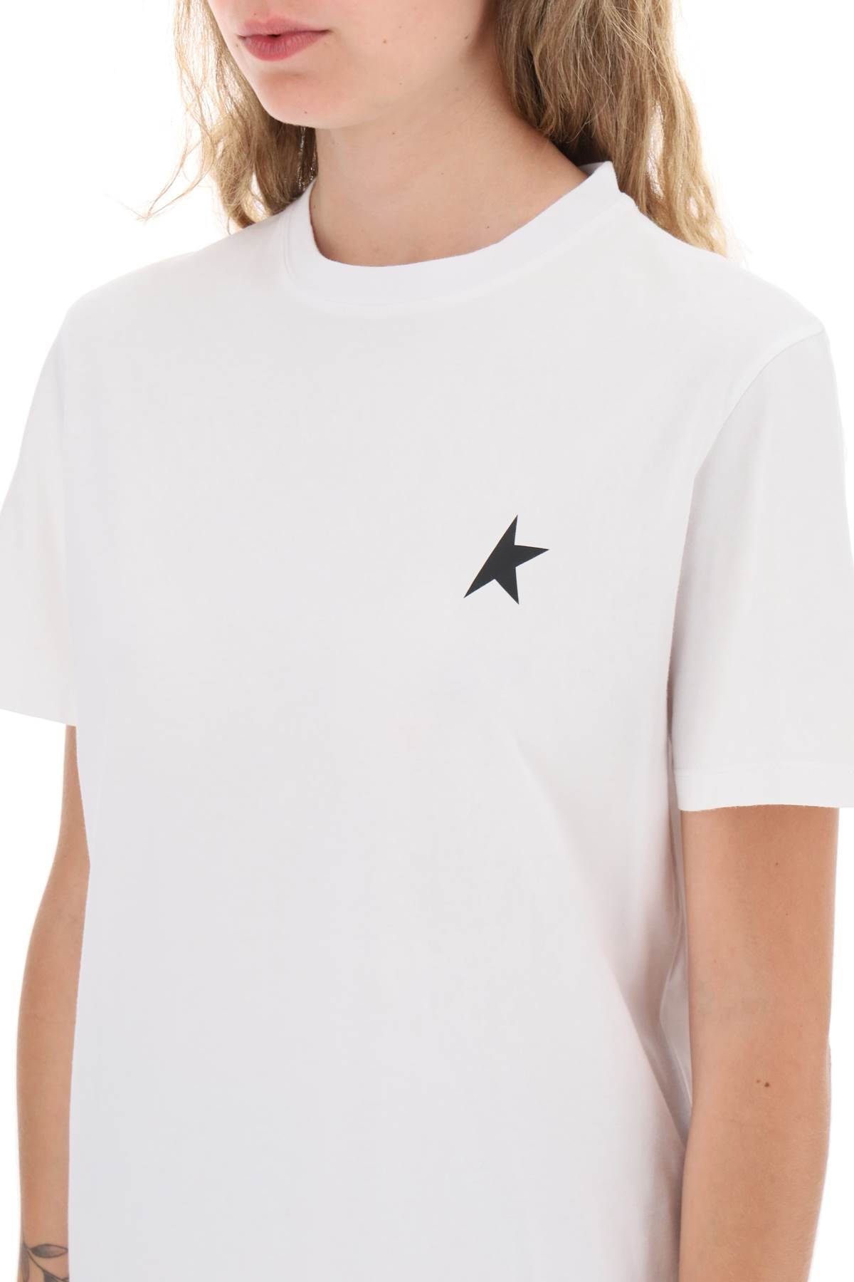 Golden Goose Golden goose regular t-shirt with star logo