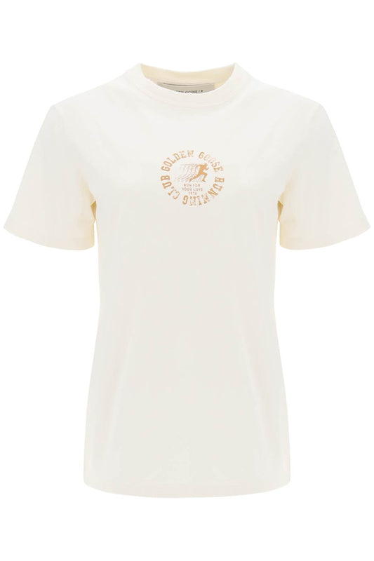 Golden Goose Golden goose runners club print regular t-shirt