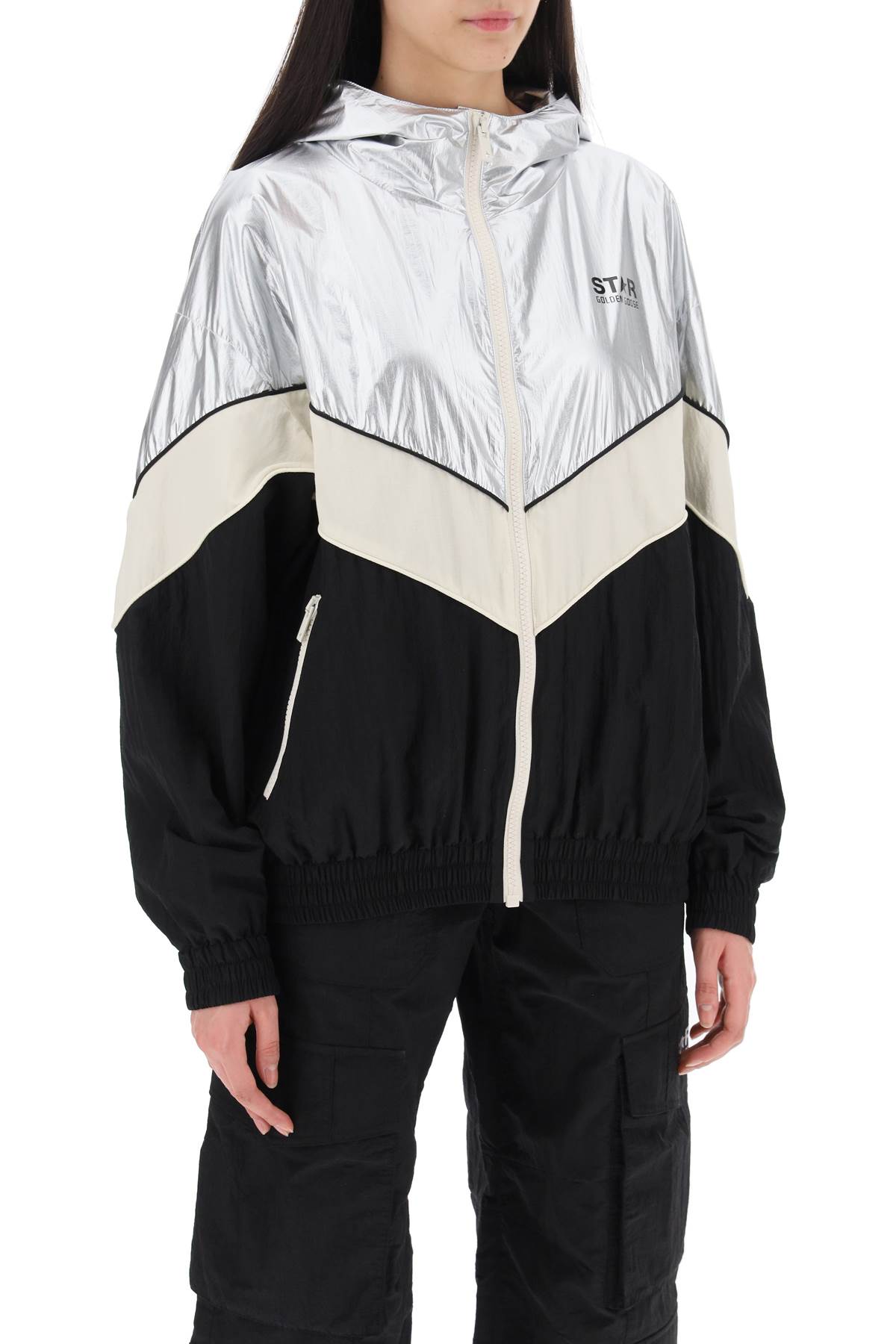 Golden Goose Golden goose letizia patchwork jacket