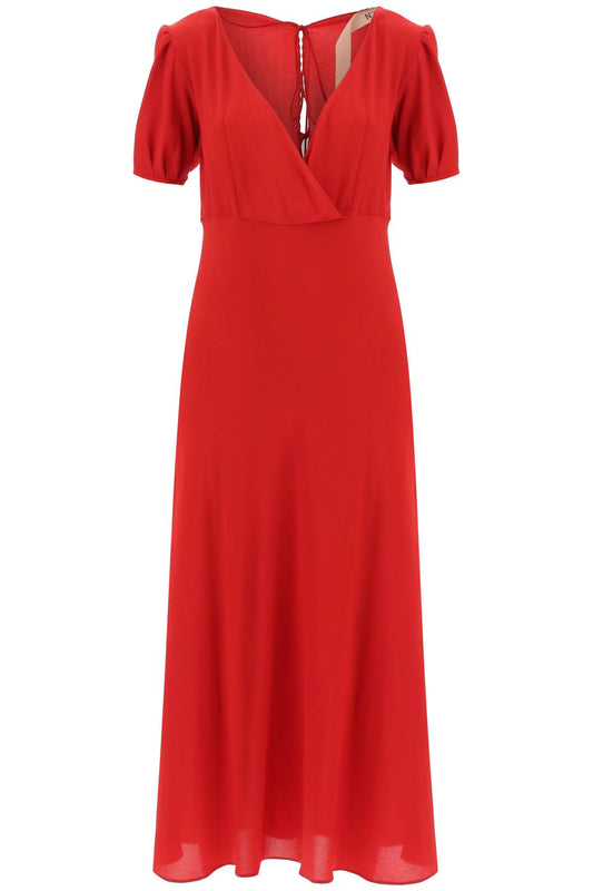 N.21 N.21 crepe midi dress