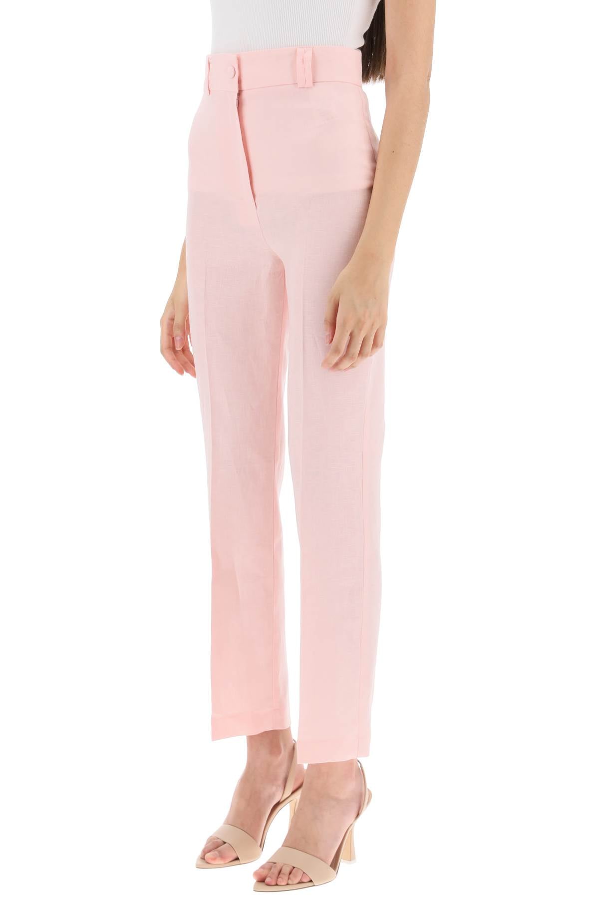 Hebe Studio Hebe studio 'loulou' linen trousers