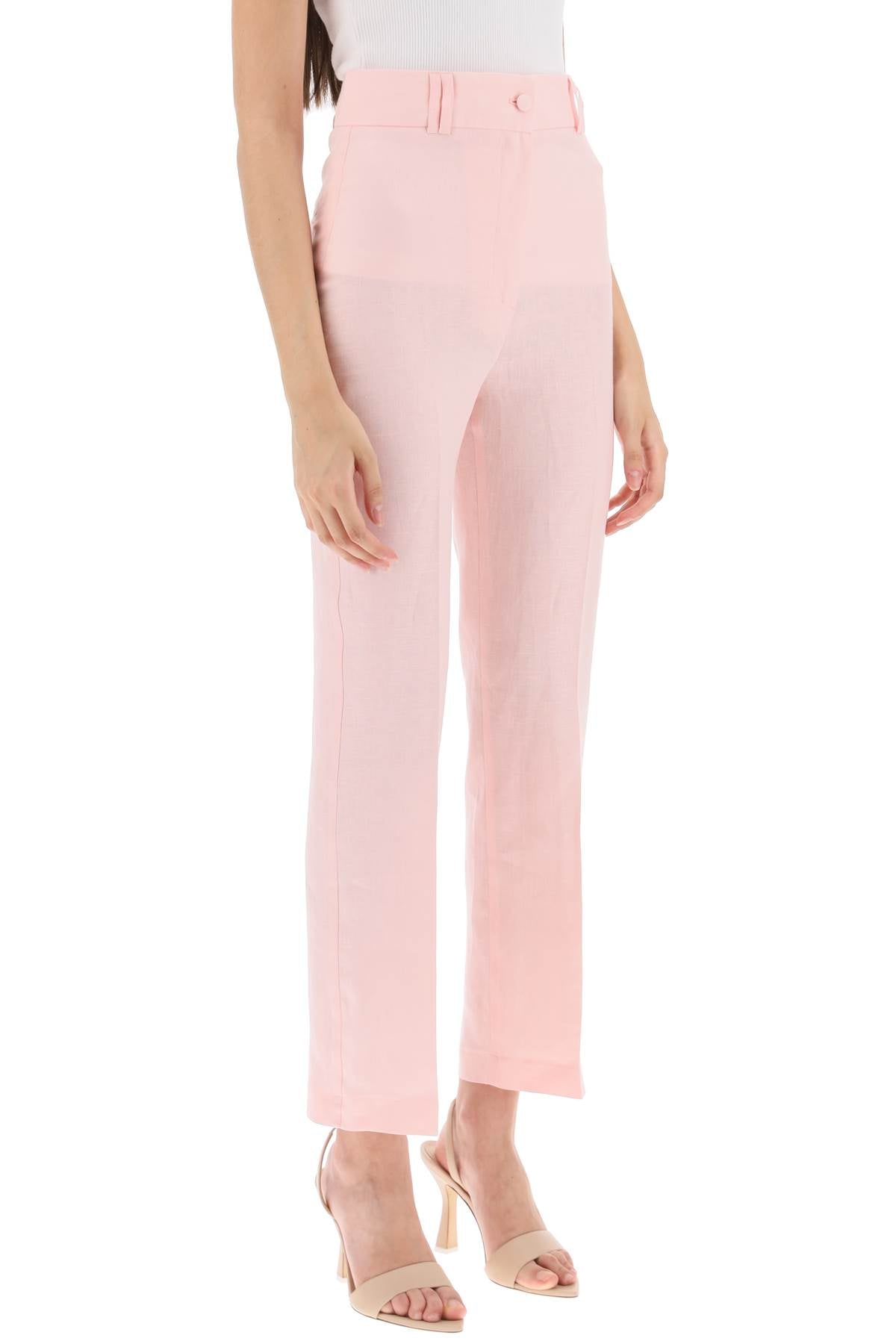 Hebe Studio Hebe studio 'loulou' linen trousers