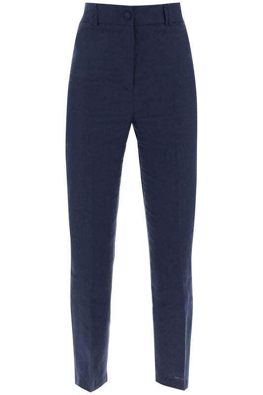 Hebe Studio Hebe studio 'loulou' linen trousers