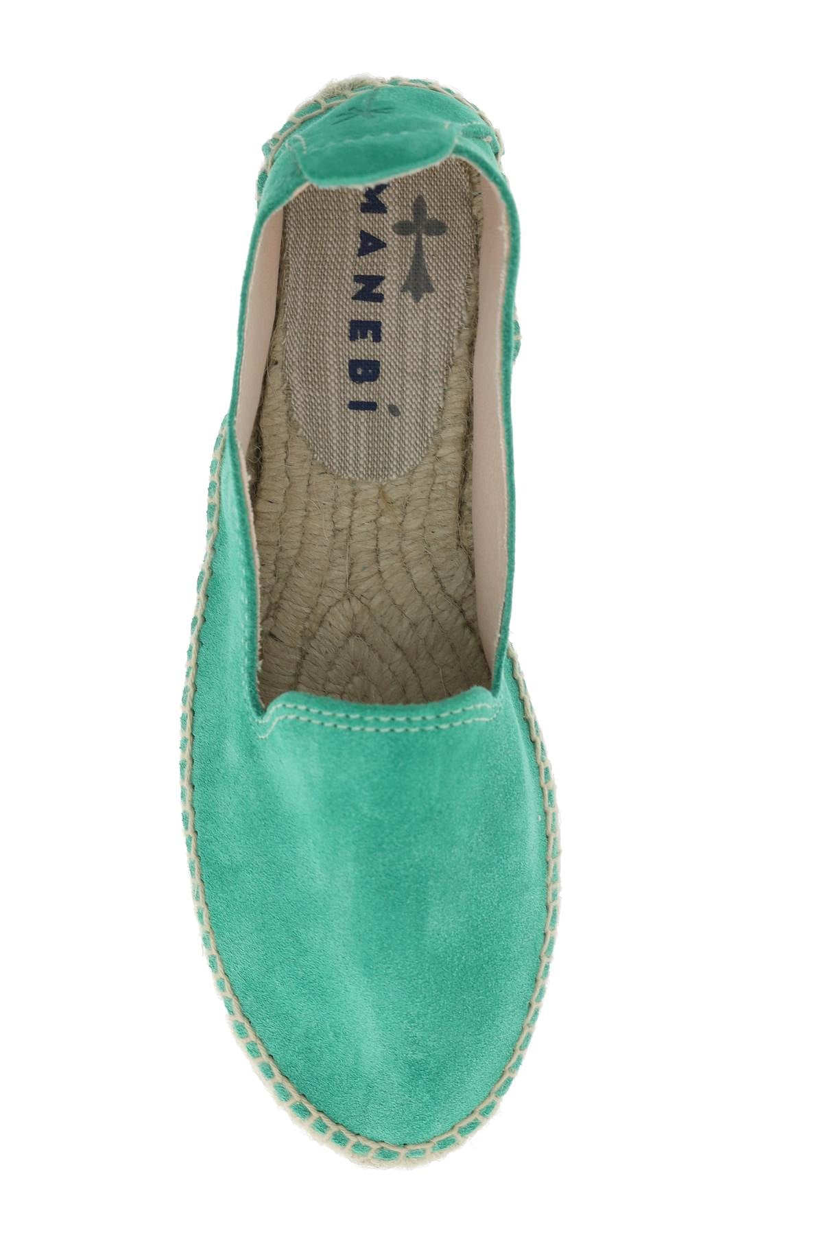 Manebi Manebi suede leather espadrilles