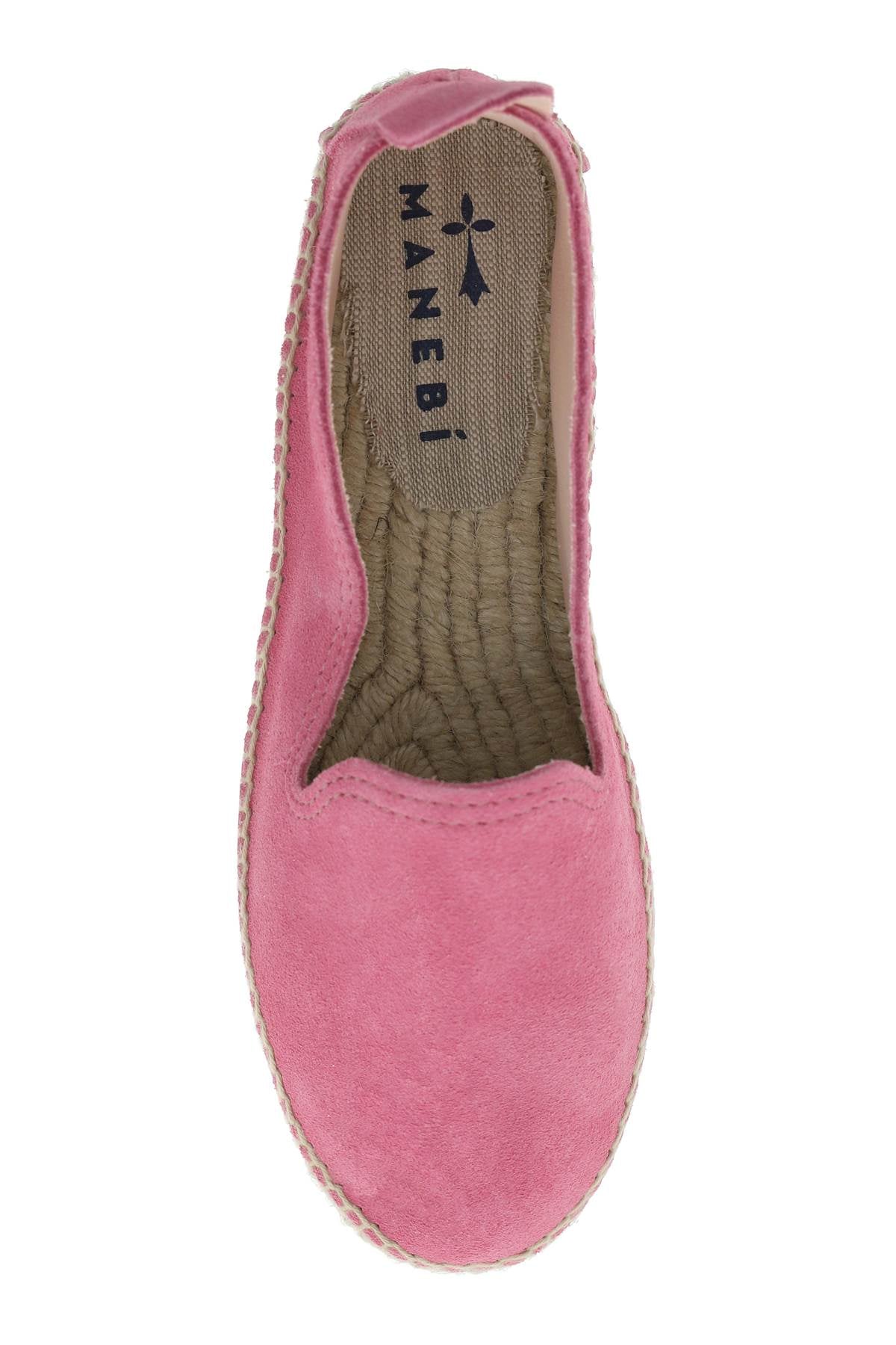 Manebi Manebi suede leather espadrilles