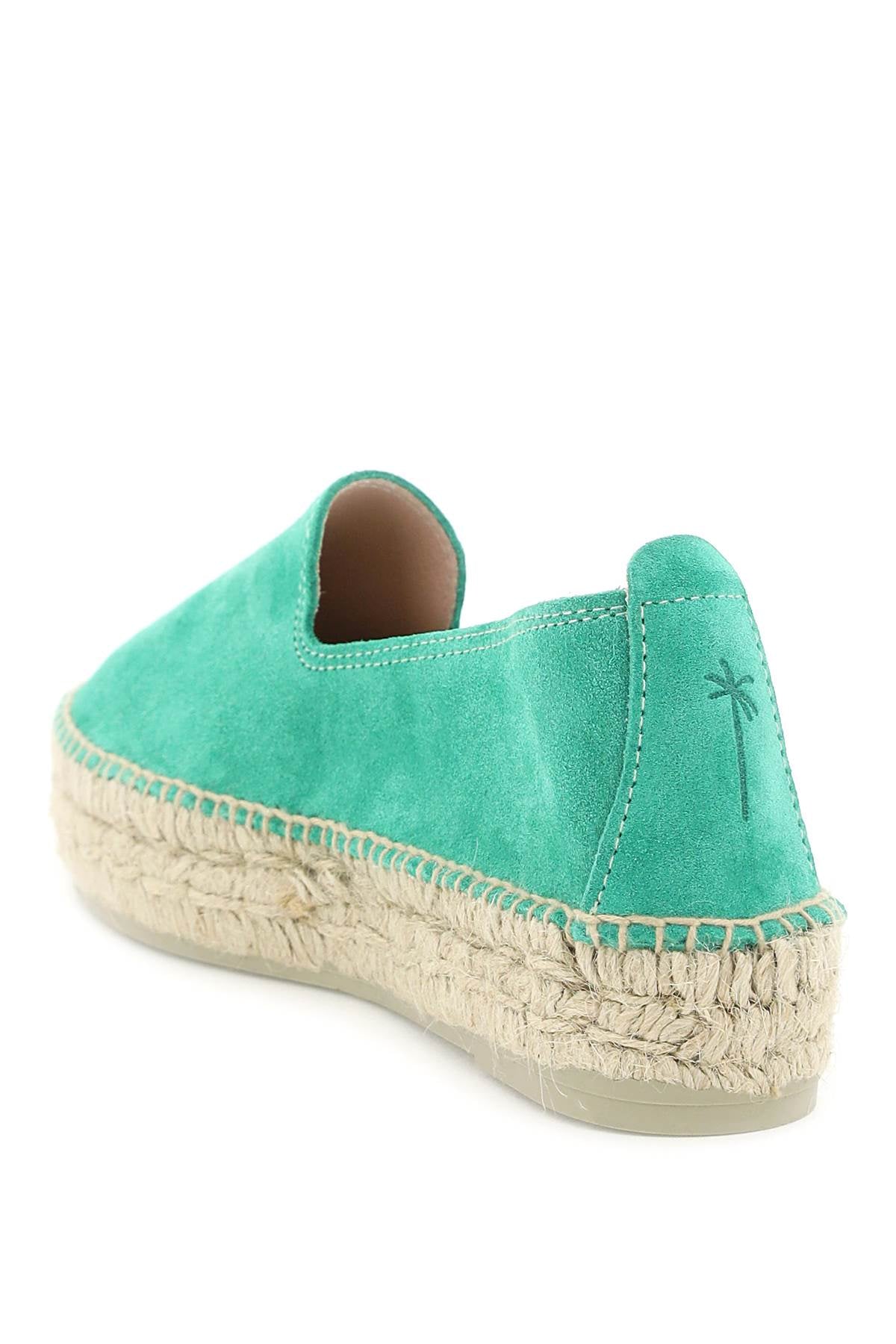 Manebi Manebi suede leather espadrilles