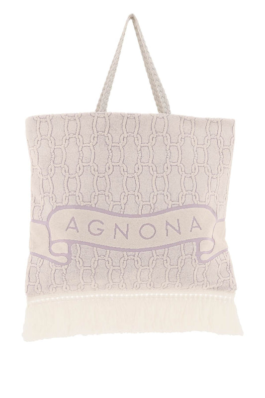 Agnona Agnona cotton tote bag