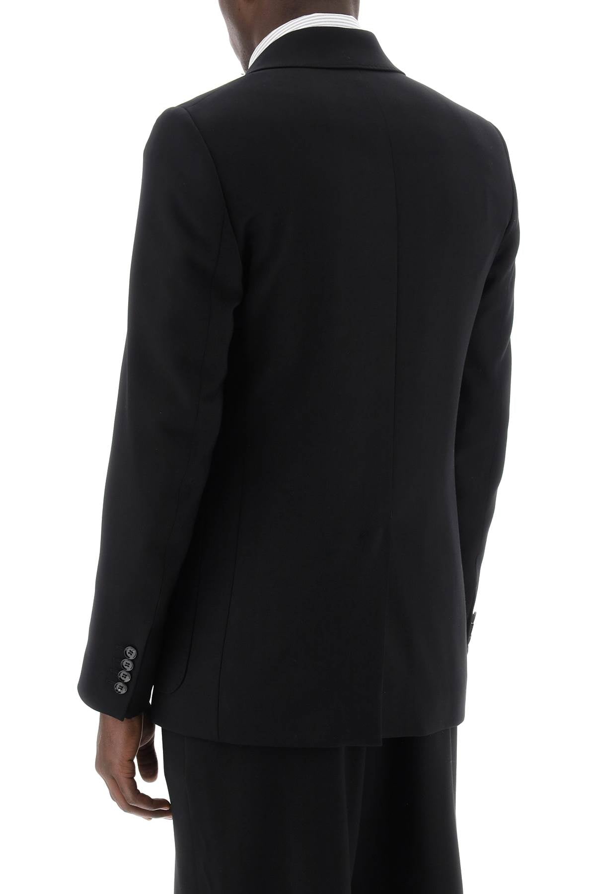 Ami Alexandre Mattiussi Ami paris double-breasted wool jacket for men