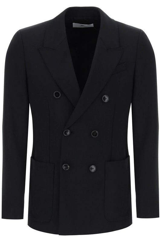 Ami Alexandre Mattiussi Ami paris double-breasted wool jacket for men