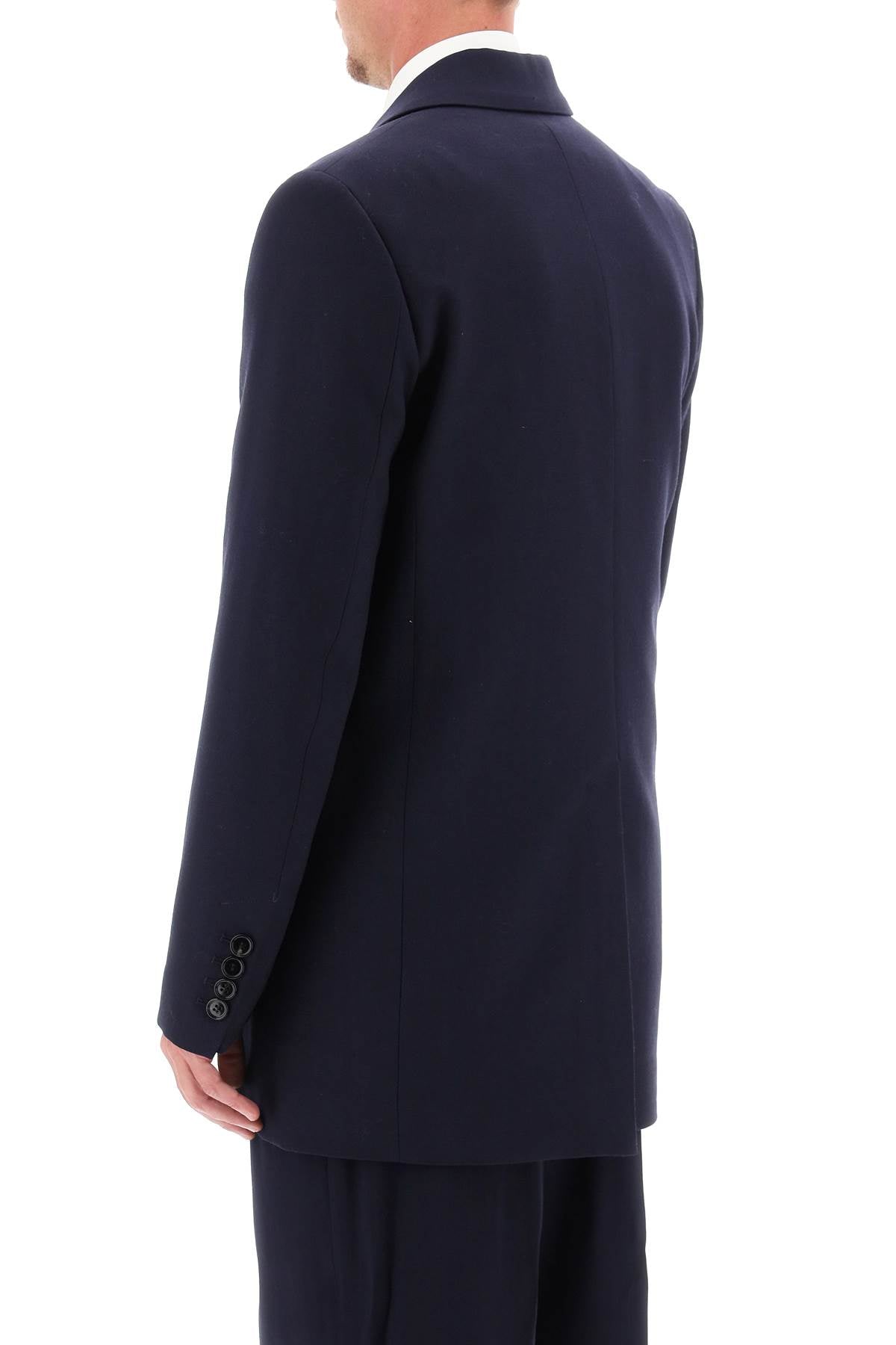 Ami Alexandre Mattiussi Ami paris wool serge double-breasted blazer