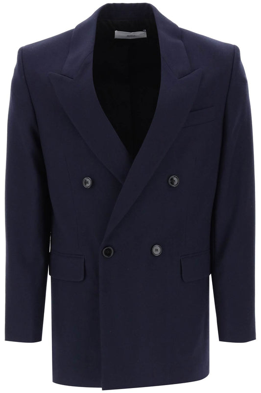 Ami Alexandre Mattiussi Ami paris wool serge double-breasted blazer